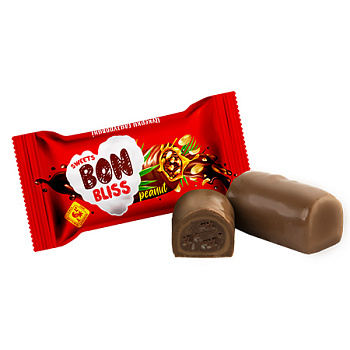 Цукерки глазуровані "BON BLISS" арахіс